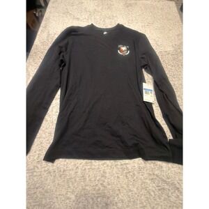 Nike Mens Long Sleeve Tee Just Do It Black Size M FZ5390 010 NWT